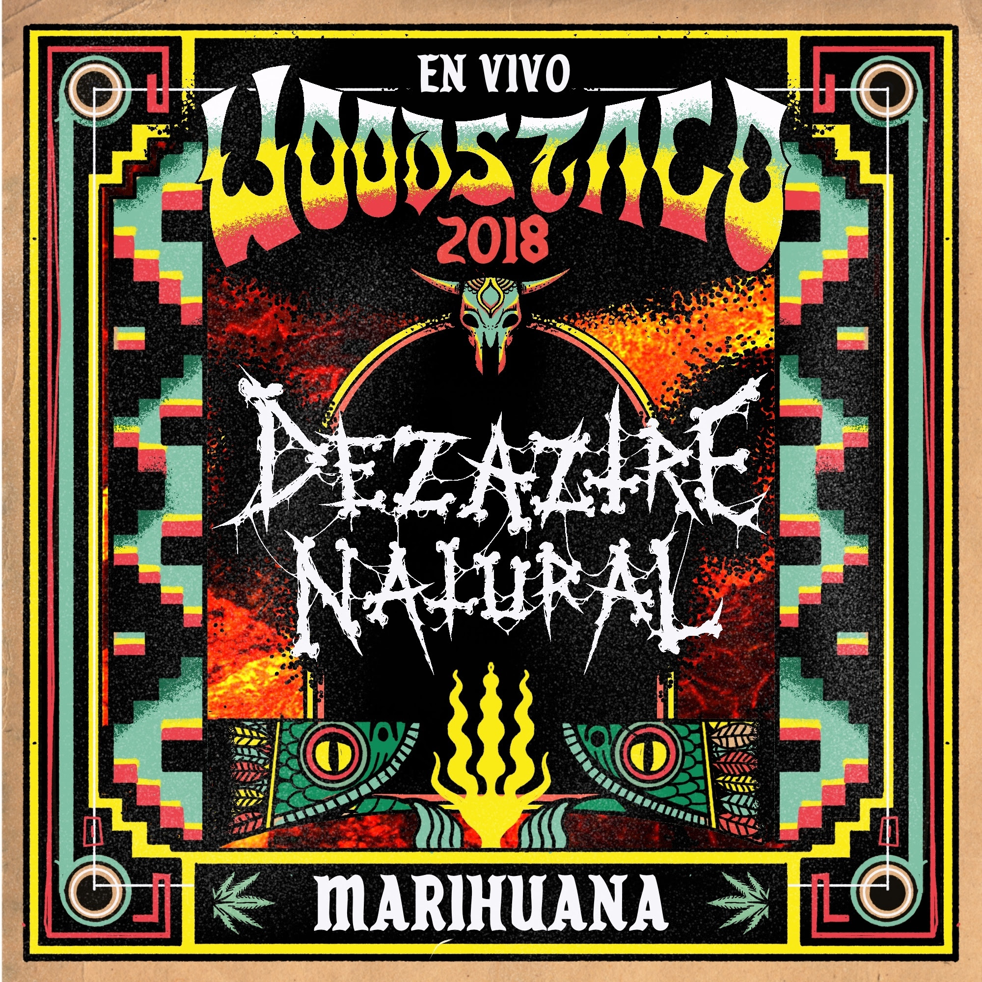 Dezaztre Natural presenta versión en vivo de 'Marihuana'
